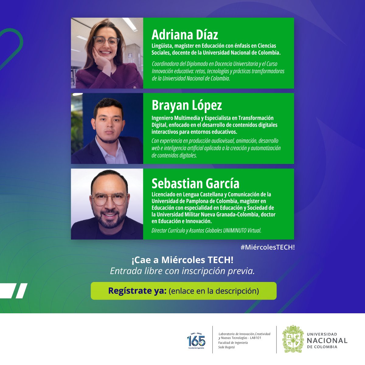 LAB101 UNAL - Innovación pública y govtech tweet media