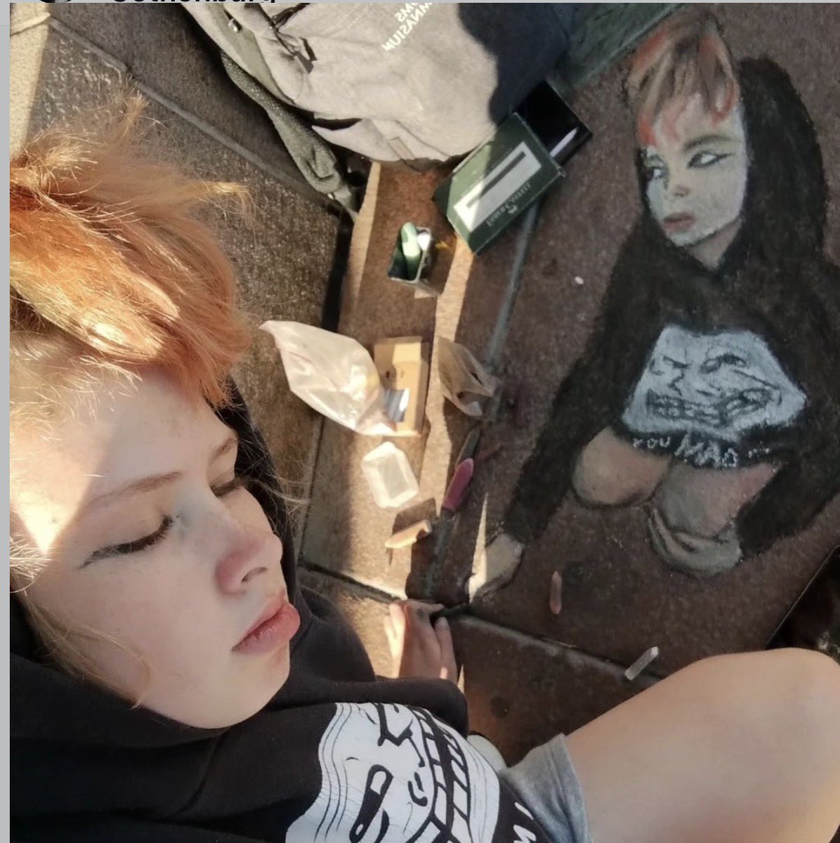 psychoxixi's tweet photo. @saint_whynne hey do u like my post melon (please ignore my ugly ahh hair in the second pic) https://t.co/H5YEpWxbYt