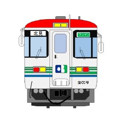 「#私はここまで成長しました見た人もやる ←2016年 2026年→ 初めて銀河線」|エゾキハ@イラスト展4/16~4/23のイラスト