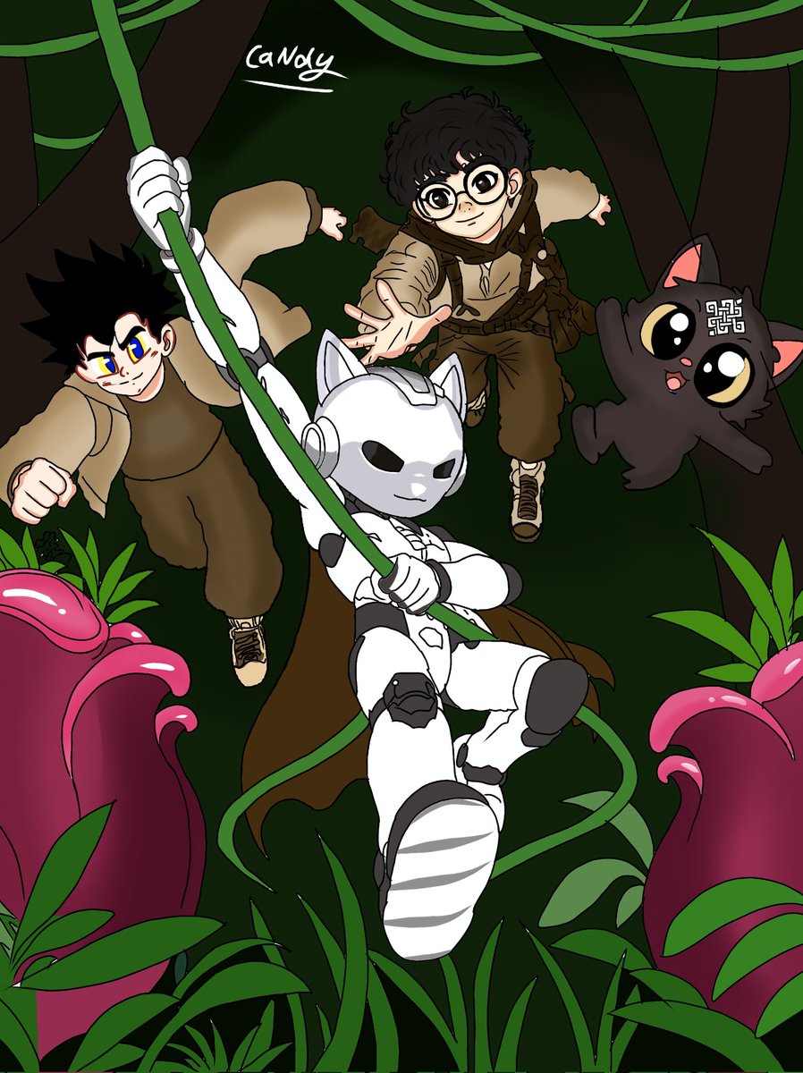 candy__xx44's tweet photo. Swinging straight into the Ritual Jungle with the squad 

Our white mech Initiate leading the charge hand in hand with the one and only Siggy

Who’s ready to explore the unknown with us 

@ritualnet
@joshsimenhoff 
@Initiatenft_ 
@ritualfnd 
@El__khalil 
@Siggyworld https://t.co/07kPsTvqq5