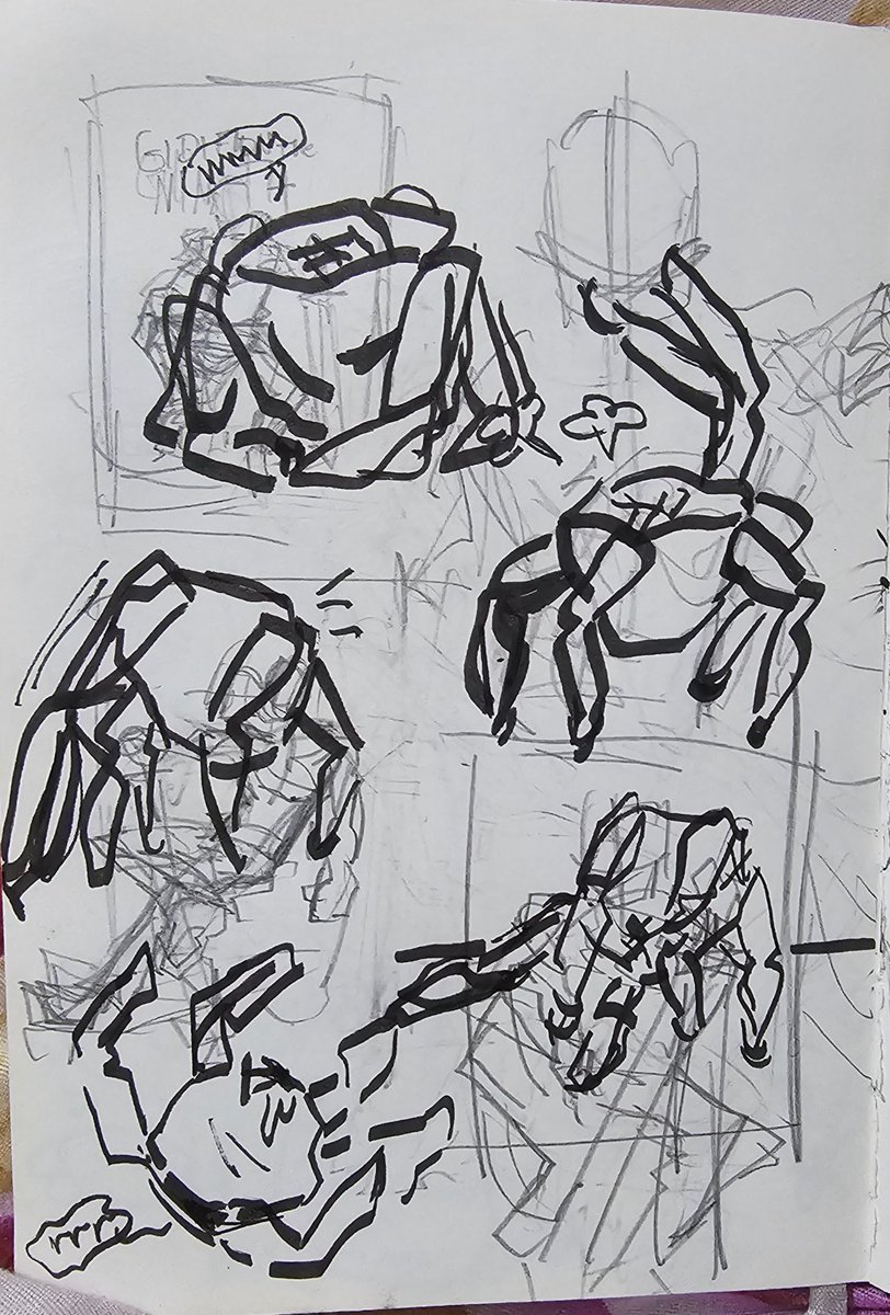 gReyabbab's tweet photo. hello little rocky why are you in my sketchbook even https://t.co/aSnIX6Yrhy