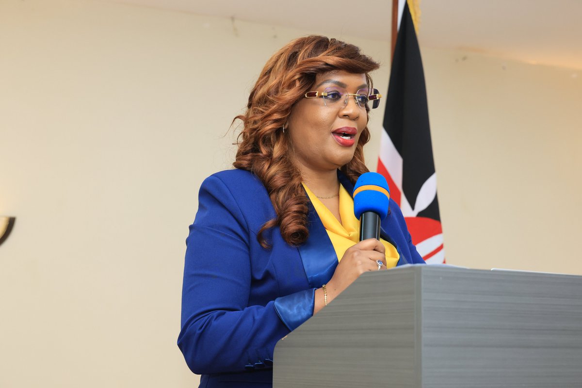 Dr. Joan Mutua, Communications Advisor in the Office of the Chief ...