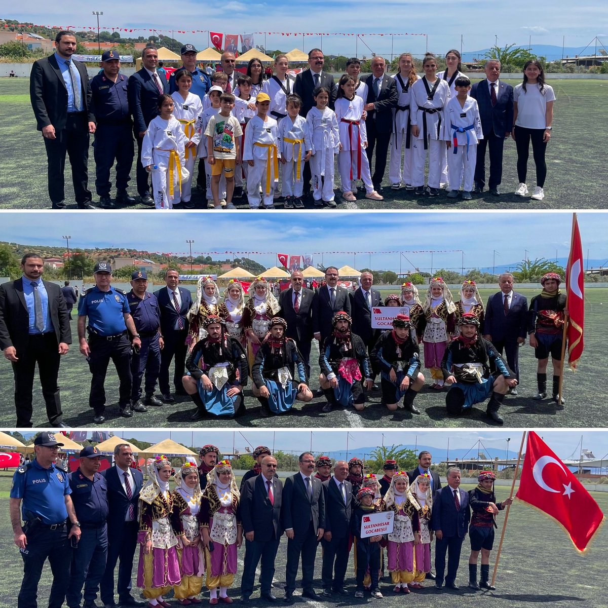 SultanhGm's tweet photo. Sultanhisar Stadyumu’nda 19 Mayıs coşkusu! 🇹🇷
Spor ve öğrenci gruplarımızın muhteşem gösterileri, sanat sergileri ve 19 Mayıs haftası yarışmalarının Ödül Töreni ile bayramımızı gururla kutladık. Dereceye giren tüm gençlerimizi tebrik ediyoruz! 🏆👏 https://t.co/KH12HKJaB4