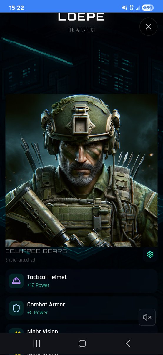 simoricci93's tweet photo. My newest soldier! Need more training before to do her best! https://t.co/m4D5znLo8Y