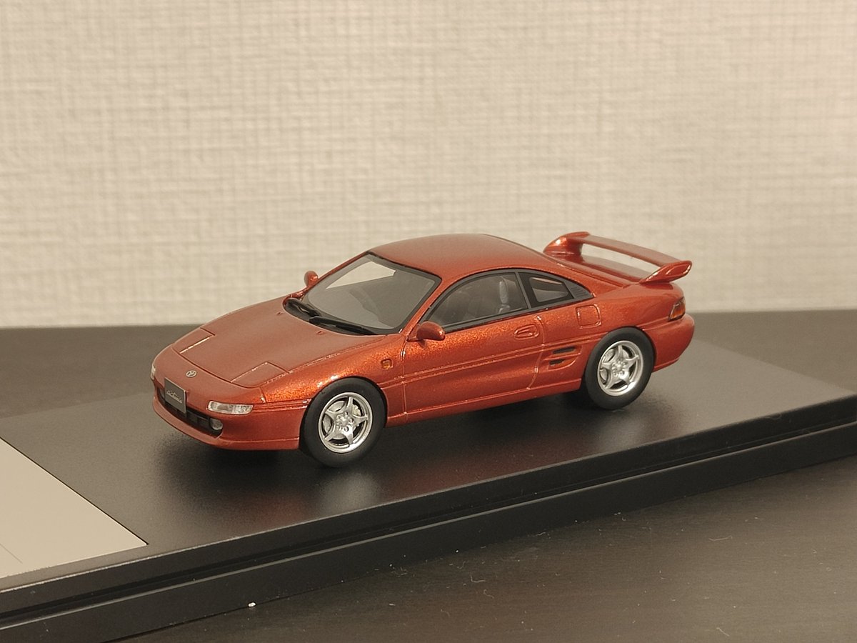 1/43でⅤ型オレンジ出たらしくて即購入した 自分のと同型同色の