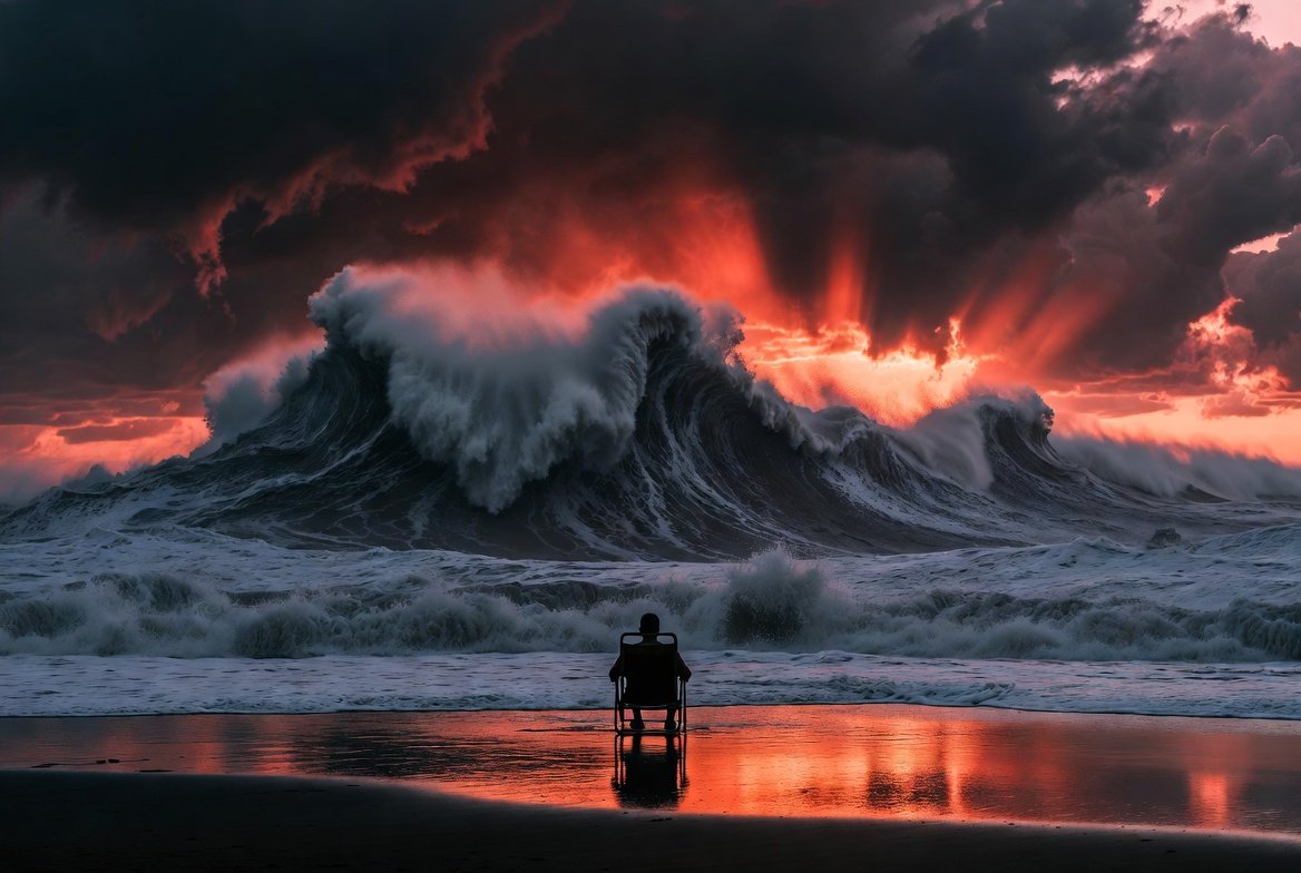 bazzymate's tweet photo. Let the wave come

The wave of time, volume, hardships;

Whatever it may be in life, simply let go and $embrace the moment

Everyone relates to the narrative in some way, I'm sure in due time mindshare around this resonance will become so big it will only be comparable to pulling out your chair and accepting the inevitable 

Few.

4eiF6wayWkxe4Tp2FgAv76VMgzta3pgGdq4etubppump