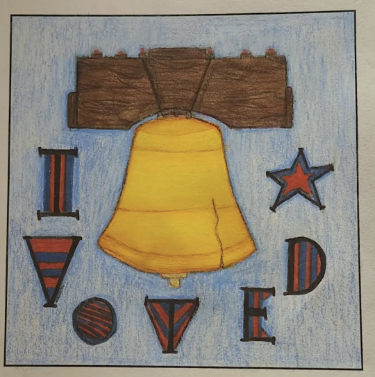 AbingtonSenior's tweet photo. Heading to the polls this Primary Election Day? Be sure to pick up an "I Voted" sticker, featuring the designs of students from across Montgomery County! Click through the photos to see some of the sticker artwork submitted by our AMS and ASHS students. #ASDProud #ArtsinASD https://t.co/QnnOWdonQT