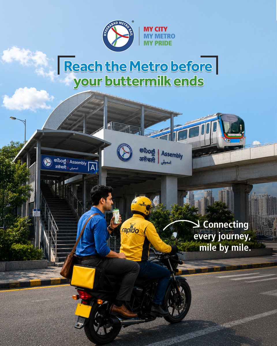 L&T Hyderabad Metro Rail tweet media