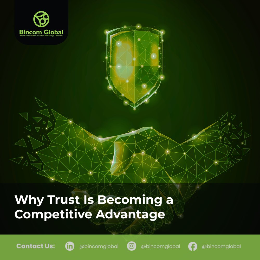 bincomict's tweet photo. Trust is becoming one of the most valuable assets in business, yet many organisations still underestimate its impact.

In our latest article, we explore why trust is becoming a competitive advantage for modern organisations and how it shapes leadership: 
https://t.co/CnOKQF8viy https://t.co/ohKFLOeV08