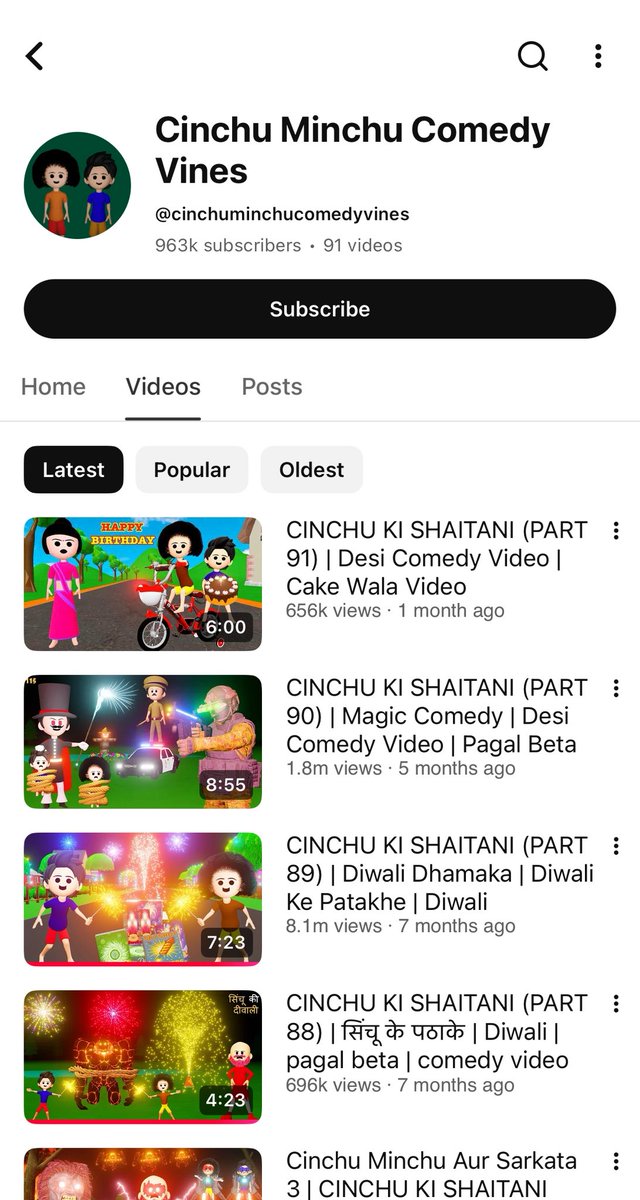 CinchuMinchu's tweet photo. Hi @TeamYouTube Already 2 of my channels have been rejected under the “related channel” issue. Now my main channel “Cinchu Minchu Comedy Vines”, which I reapplied for on May 4, has been rejected for “reused content”, which is completely false.

There isn’t a single frame on my channel that is reused in any way.

I’ve submitted an appeal video via YouTube Studio. I request a proper manual review this time and a fair resolution as soon as possible.

https://t.co/LO2aicLYC0
