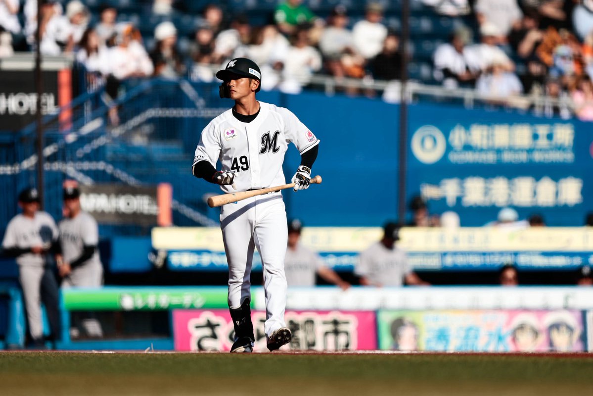 49 立松 由宇(千葉ロッテマリーンズ) #chibalotte #Lotte #立松由宇