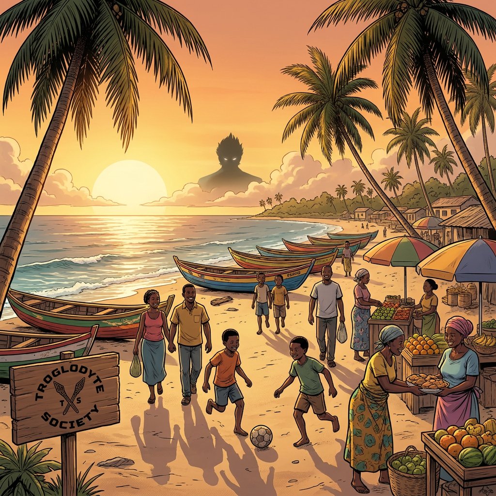 TroglodyteSoci1's tweet photo. 🌅 #TrogTuesday 🌅

Before the chaos… there was peace.

Before the fear… there was community.

The world didn’t fall in a day.
It faded slowly while people were just trying to live, laugh, work, and survive.

#RiseOfTheForgotten #ComicArt #Web3Community https://t.co/ihAQsSpJzI