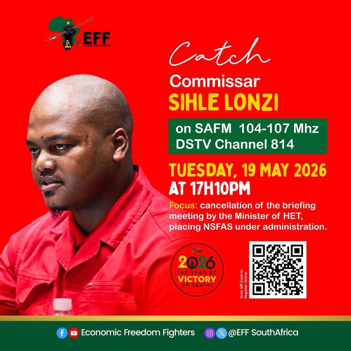 Economic Freedom Fighters tweet media
