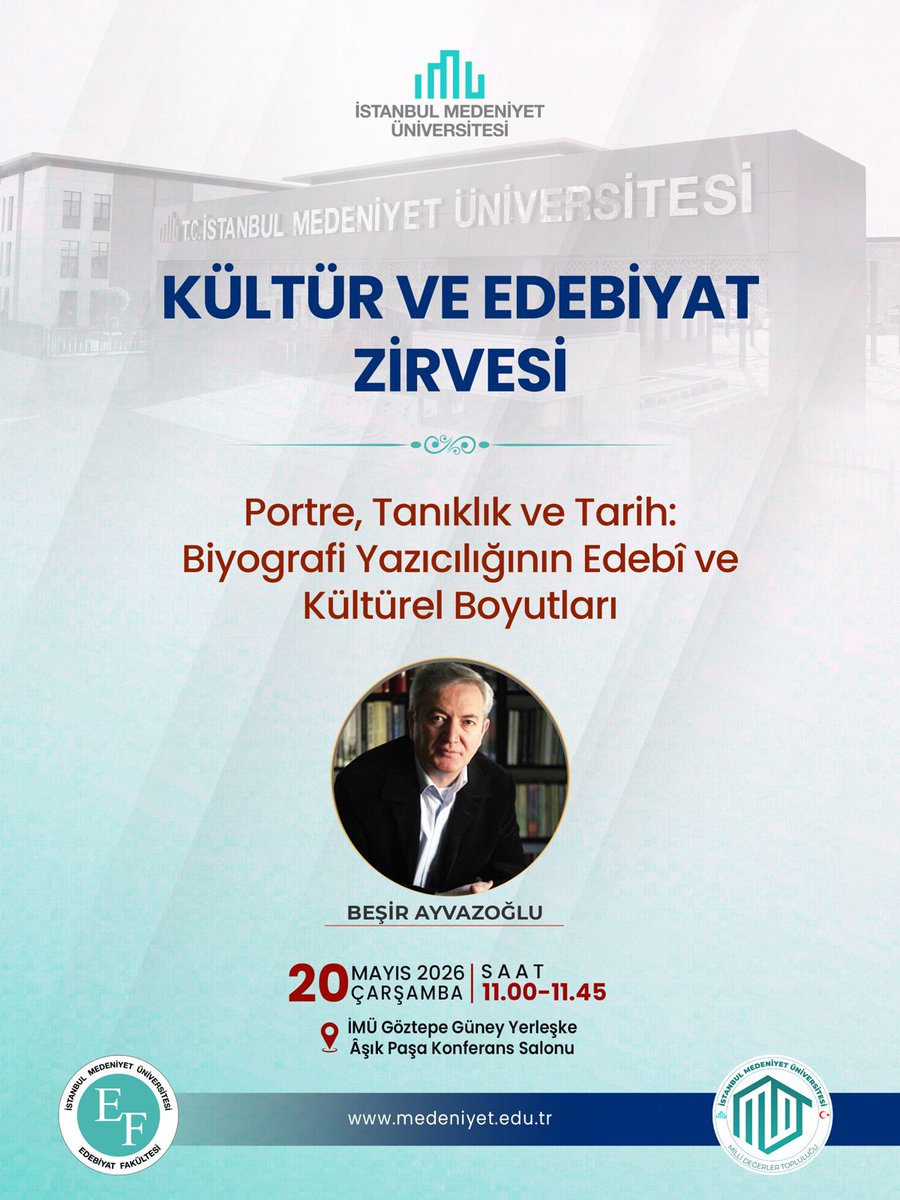 İMÜ Edebiyat Fakültesi/Faculty of Letters tweet media