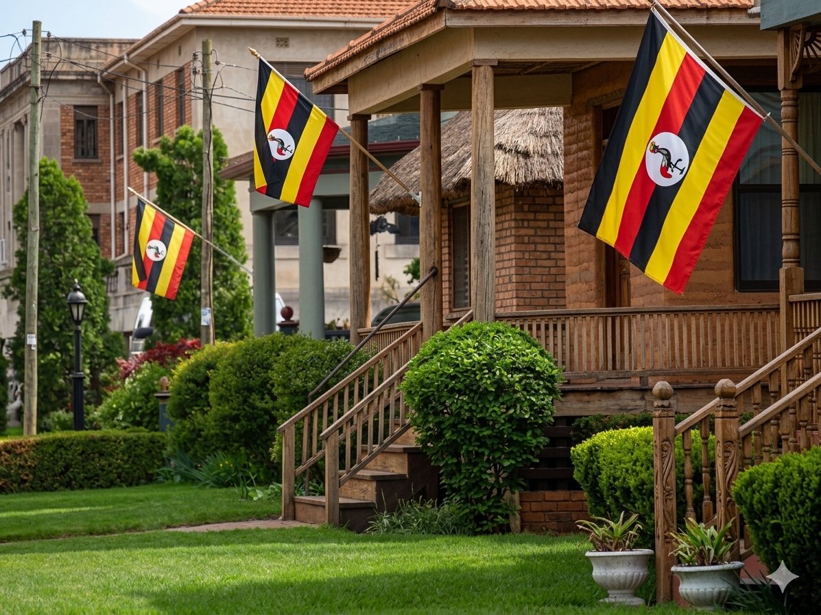 HisFineness's tweet photo. @mkainerugaba I dream of a day when every Ugandan will have that natural rush of patriotic adrenaline in them. A day when the Ugandan flag will be on most public buildings and on front porches of Ugandan homes. Real Patriotism is going to pave way 4 so many positive things for us @mkainerugaba https://t.co/j7pZzKUm4p