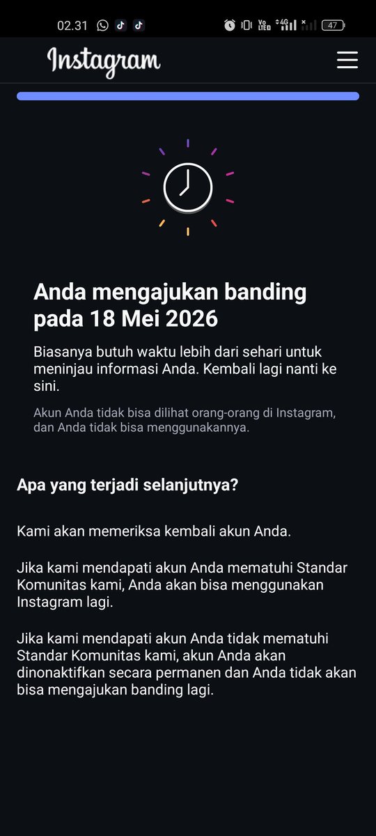 Mlenyooot's tweet photo. Hey @InstagramComms @mosseri, my account @olepapoy was wrongly suspended during the recent glitch. I've submitted my selfie but still no luck. Please help! #InstagramDown #InstagramSuspended" https://t.co/m2UrSxn88P