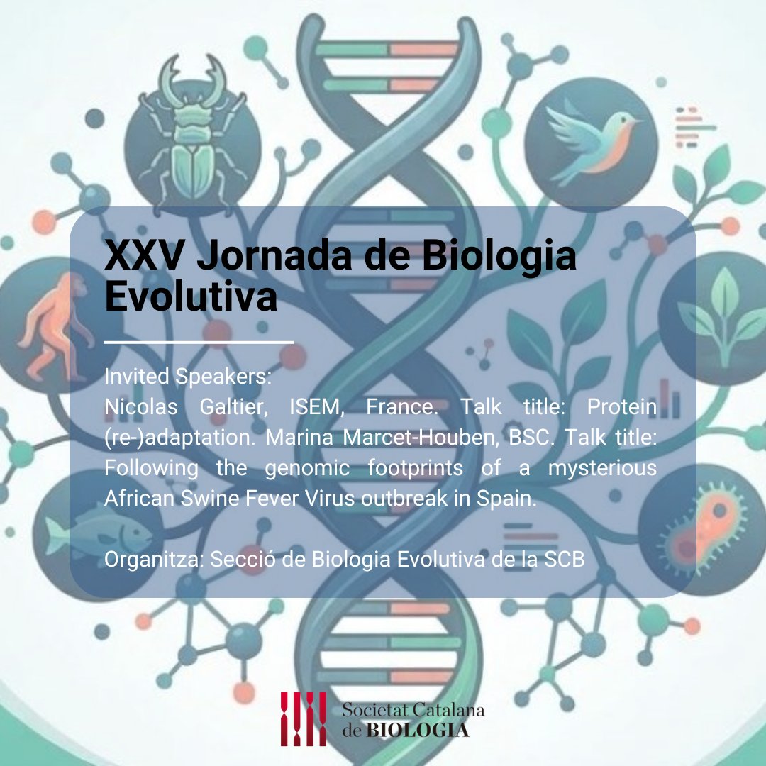 Societat Catalana de Biologia tweet media