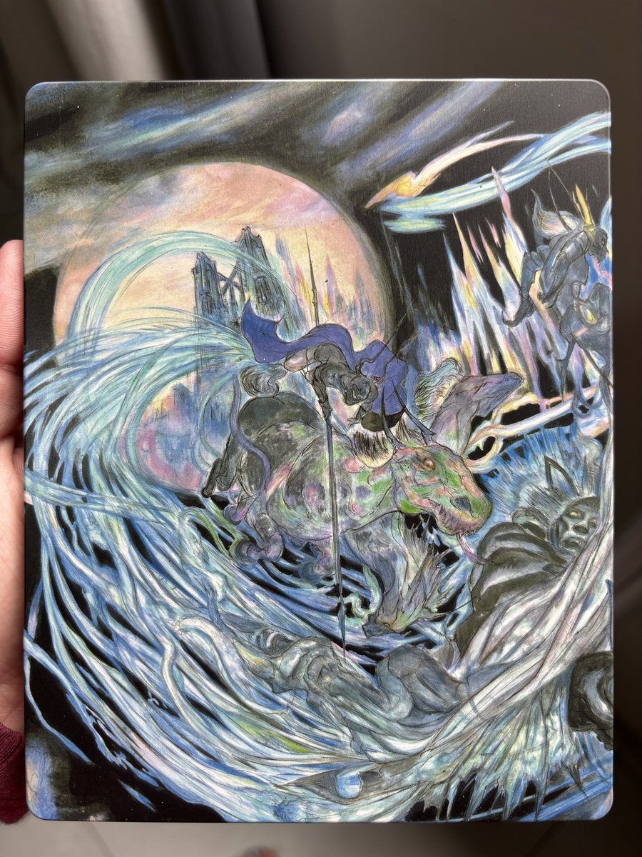 SKHellsing's tweet photo. Dessa vez veio a edição deluxe de ffxv, o steelbook é muito lindo. Agora só falta mais um steelbook e acaba. https://t.co/9deVVCXeJW