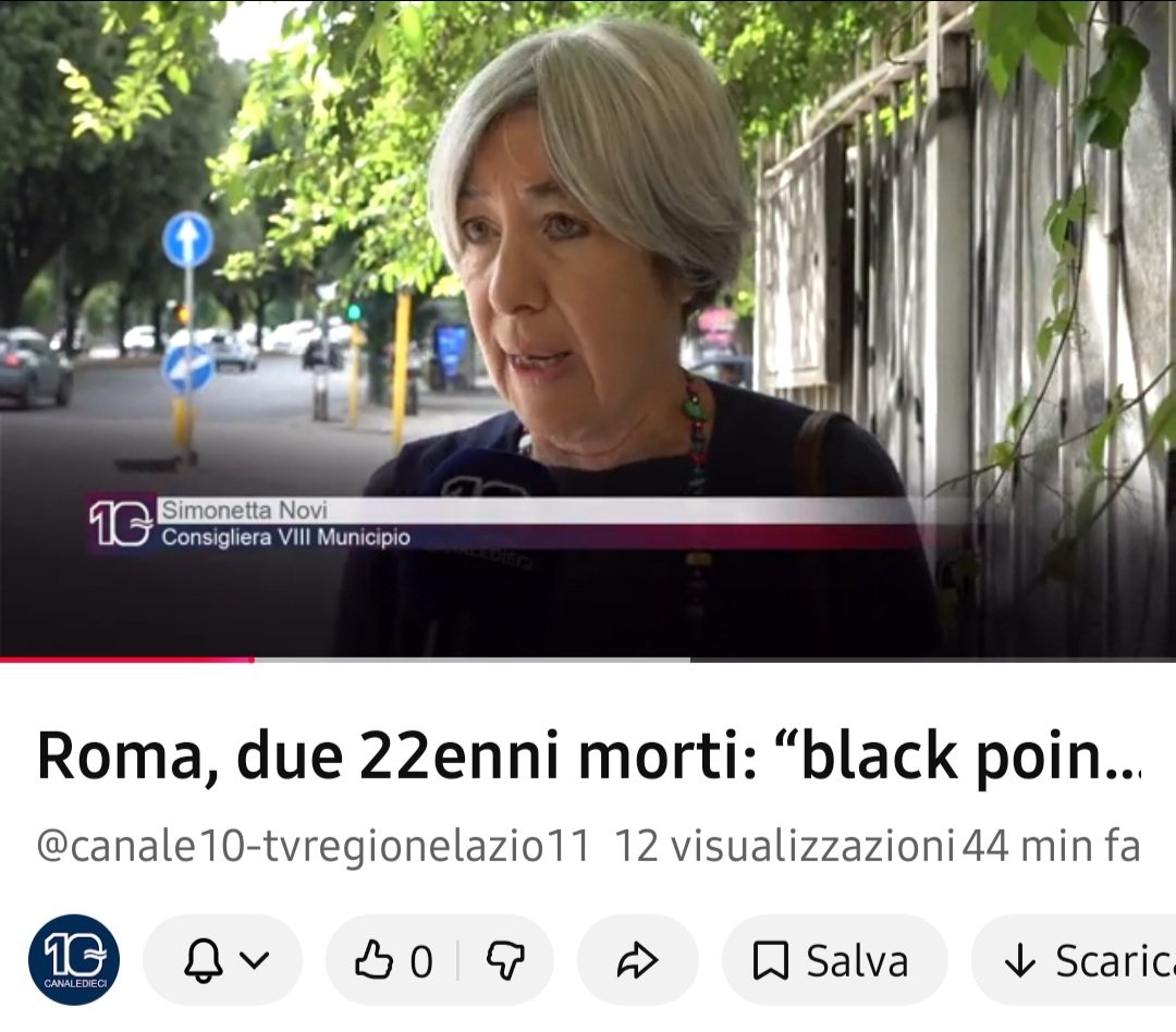 NoviSimona's tweet photo. Ho presentato una mozione in VIII Municipio per chiedere l'inserimento di questa intersezione pericolosa nell'elenco dei 175 #blackpoint romani: dopo 6 morti ed innumerevoli feriti anche tra i pedoni, ora basta
#incrociodellamortemarconivalcosanpaolo
https://t.co/iXo0E9iM9n https://t.co/HaoAYqy4cM