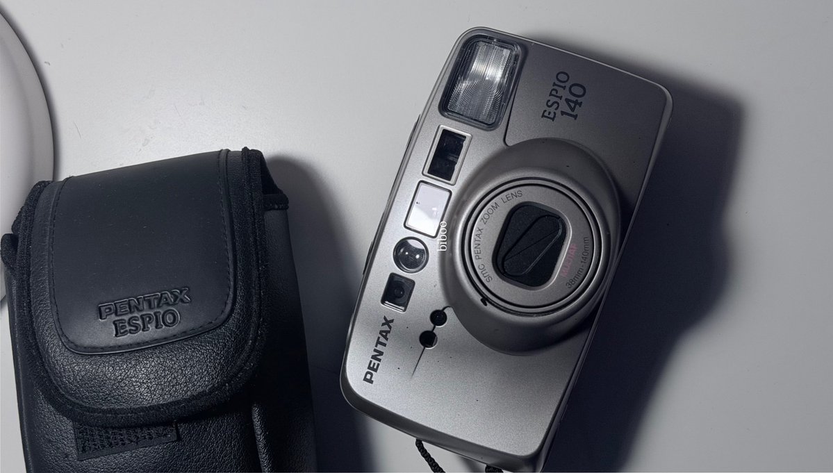 quxs___'s tweet photo. ปล่อย Pentax Espio 140📸
กล้องฟิล์มคอมแพค ใช้งานเต็มระบบ แฟลชออก แถมกระเป๋ากับถ่านให้ค้าบ  ขอดูเพิ่มเติม dmได้เลยค่า

-. 1,450  free shipping kaa

#กล้องฟิล์ม #กล้องฟิล์มมือสอง https://t.co/jAnNbn1LKq