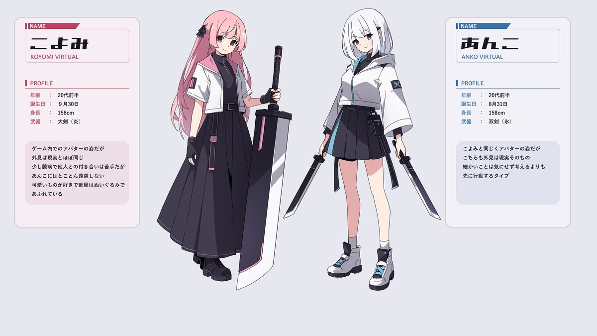 oe_ichigo_sub's tweet photo. もうちょっと整えるけど、キャラの性格考えるの難しいな。だいたいこんな感じっていうのは頭にあるんだけど https://t.co/JRf48PA0z4