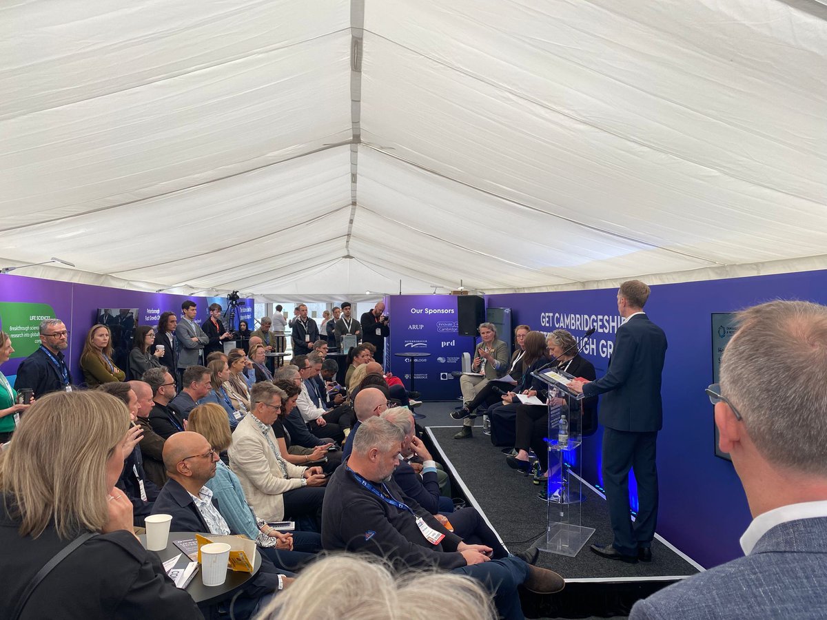 talklandscape's tweet photo. LI President Carolin Göhler was delighted to take part in a panel on landscape-led development over in the Cambridgeshire &amp; Peterborough Pavilion at UKREiiF this morning. #LandscapeLed https://t.co/imxQyWHfxE
