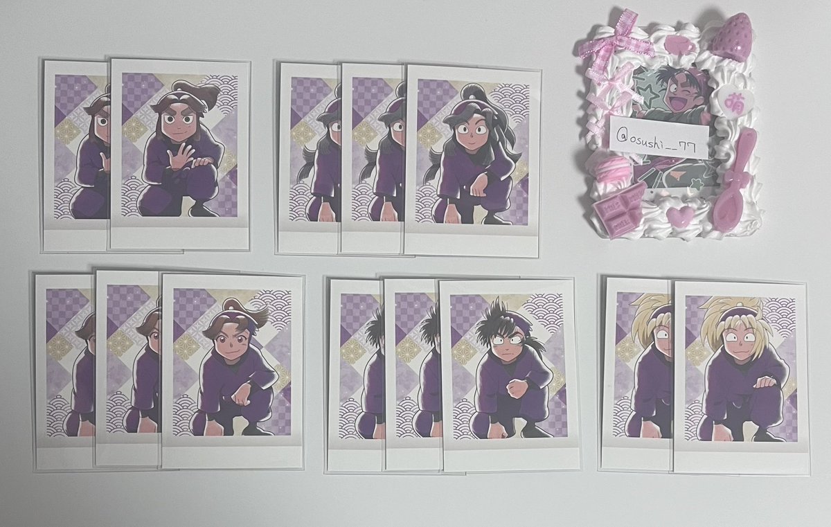 osushi__77's tweet photo. 【交換】 忍たま乱太郎 ぱしゃこれ 4弾

譲 画像のもの
求 七松(全身＞コマ割り)

箔押しは比率違い＞箔押し同士を希望しております
都内(池袋)手渡しor郵送

検索からでもお気軽にお声かけください𖤐 https://t.co/C5ym8qNe4Q