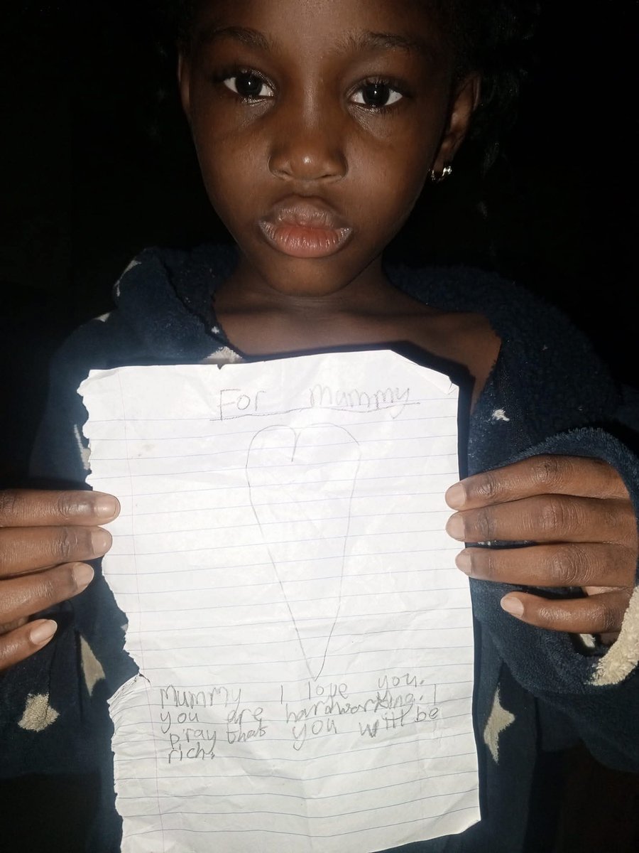 bmspages1's tweet photo. Mummy, I love you, you are hardworking, I pray that you will be rich! Amen!

On this day, I drove in late, she met me with this letter,  moments like these are unforgetable .

#bmspages #bmsglobal https://t.co/8U4ahkVSnk