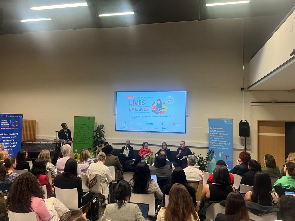 khosla_rajat's tweet photo. Nearly 1 million adolescents die every year from preventable causes. Mental health is the leading burden for 10–19 year olds. And yet they remain the most underfunded group in global health.

We convened #LivesInTheBalance at #WHA79 today to demand better. @PMNCH @HelenClarkNZ https://t.co/23NA5groyP