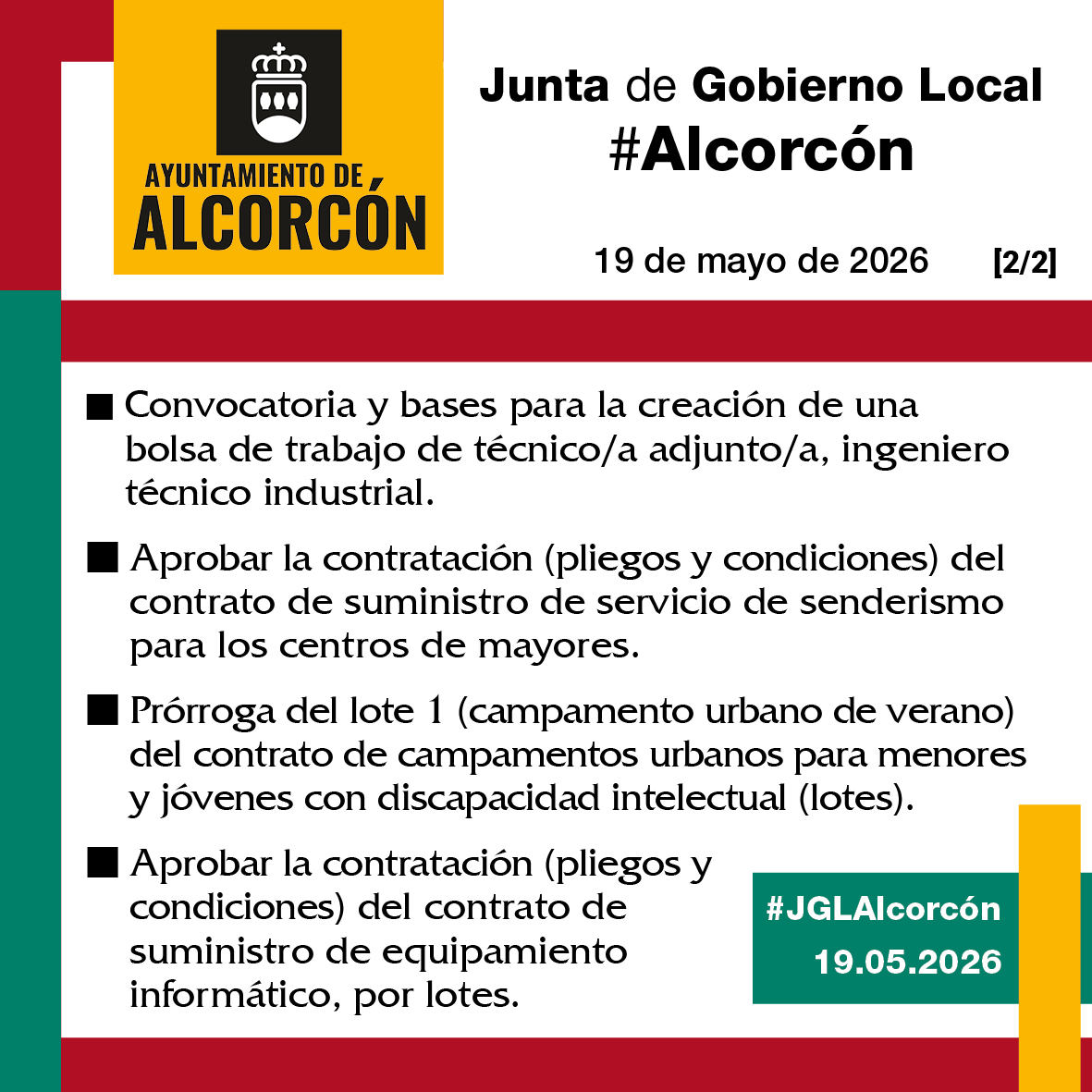 Ayuntamiento de Alcorcón tweet media