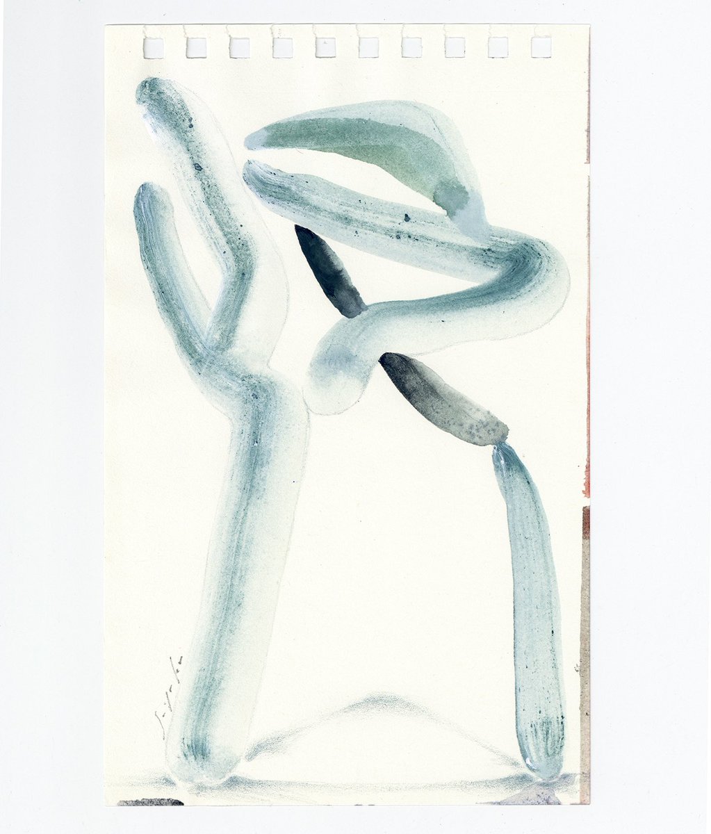 how feel now / 230×143mm acrylic, colorpencil on paper