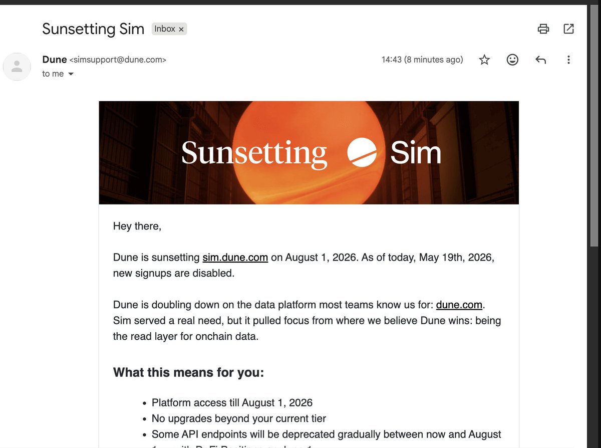 chris__emma's tweet photo. Built https://t.co/24e7cCIq5d using @DuneSim  API.....sad to see Sim sunsetting😢 https://t.co/G8HDty5BsR