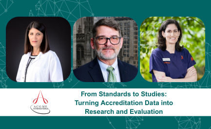 ACGMEI's tweet photo. Register today for the ACGME-I Webinar: From Standards to Studies: Turning Accreditation Data into Research and Evaluation, to be held 9 June. Find more information and register for the free event here: https://t.co/uQU9F79IC6
#ACGMEI #MedEd #GME #PGME #MedX https://t.co/Os0mUT7W1U