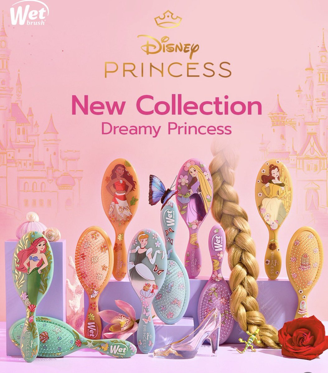 jeffbstore's tweet photo. 〰️Preorder〰️
👸🏻Wet Brush x Dreamy Disney Princess👸🏻 หวีถนอมเส้นผมและรากผม นุ่มสบายหัว รุ่นใหม่

💬 มี 5 แบบ
Ariel
Rapunzel
Cinderella
Belle
Moana

✖️Price : 320฿✖️

📌 จ่ายตอนของมา แต่ห้ามเทน้า 
📍รับจำนวนจำกัด
(รอของ6-8week) #jeffbpre

⬇️สั่งจองได้ที่ฟอร์มใน reply ใต้โพสนะคะ⬇️ https://t.co/6vlqZYMhLT