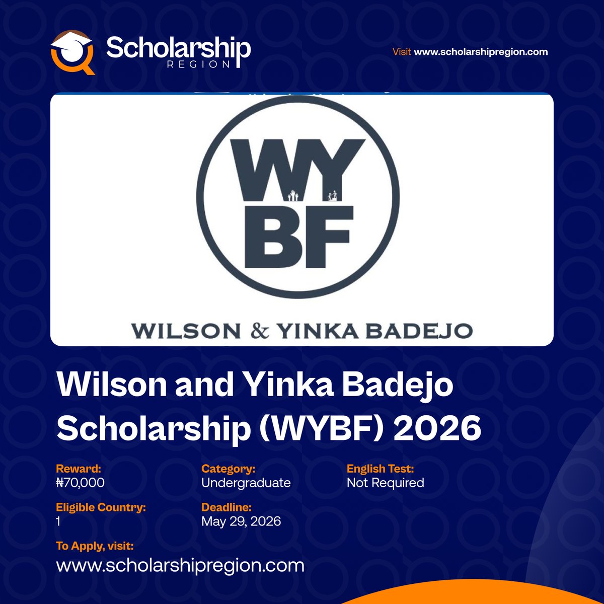 Scholarship Region tweet media