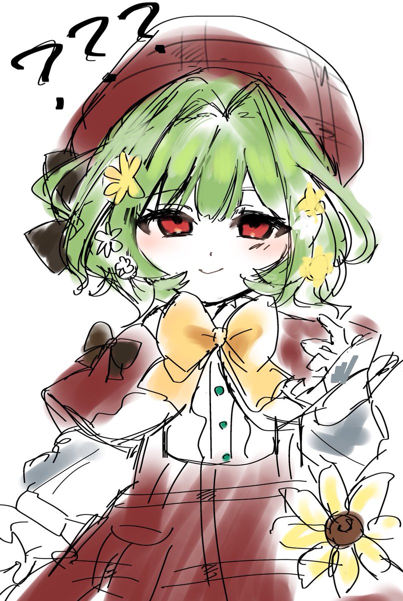 yususuu's tweet photo. ちょっとアルカナ幽香さんが可愛いということしかわかんないです。こんな爆可愛い子がフィギュアになるんですか？？？？？

時間ができたらちゃんと描きます……… https://t.co/gqFT0Kunw0