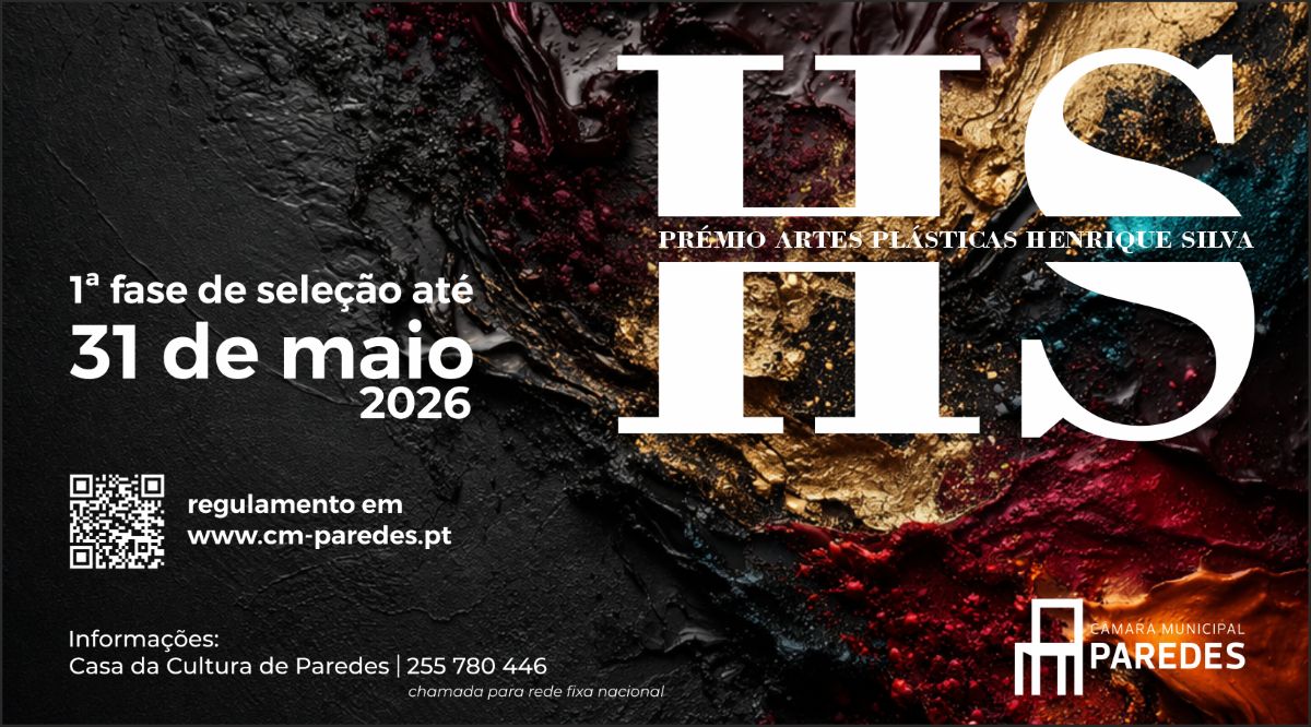 RotaRomanico's tweet photo. O Prémio Artes Plásticas Henrique Silva é promovido pela Câmara Municipal de Paredes. Todas as informações em https://t.co/lHWfQOW5Oy https://t.co/MXniXnSd5W