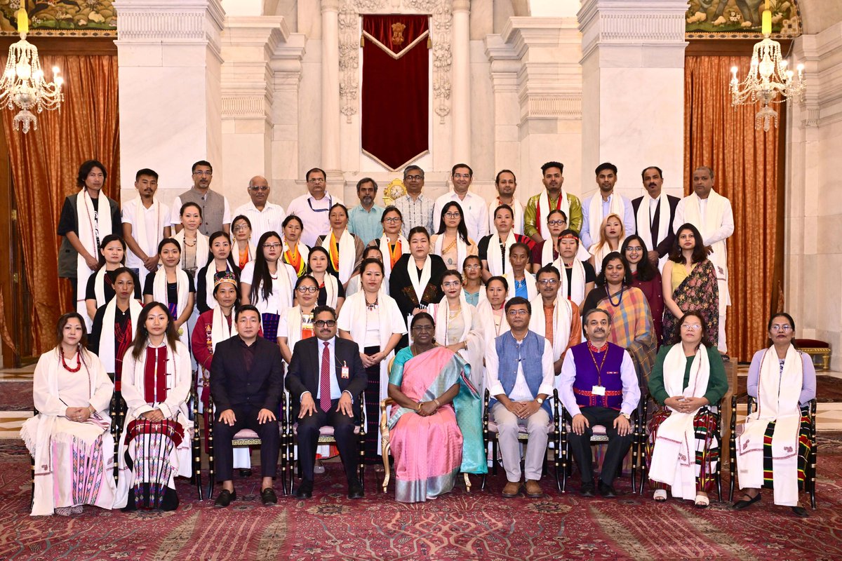 President of India tweet media