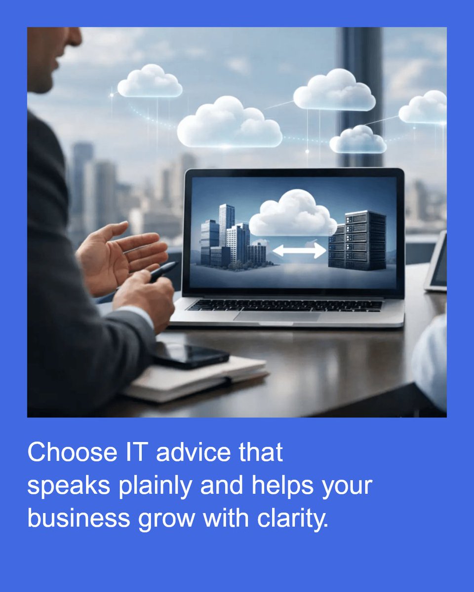 BlowfishTech's tweet photo. Local businesses need clear IT advice, not jargon. Get support that speaks your language and helps you grow without the confusion. https://t.co/kuQKNqAs0d
