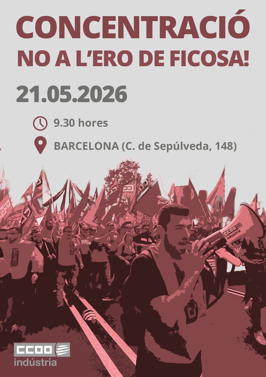 CCOO Indústria Catalunya tweet media