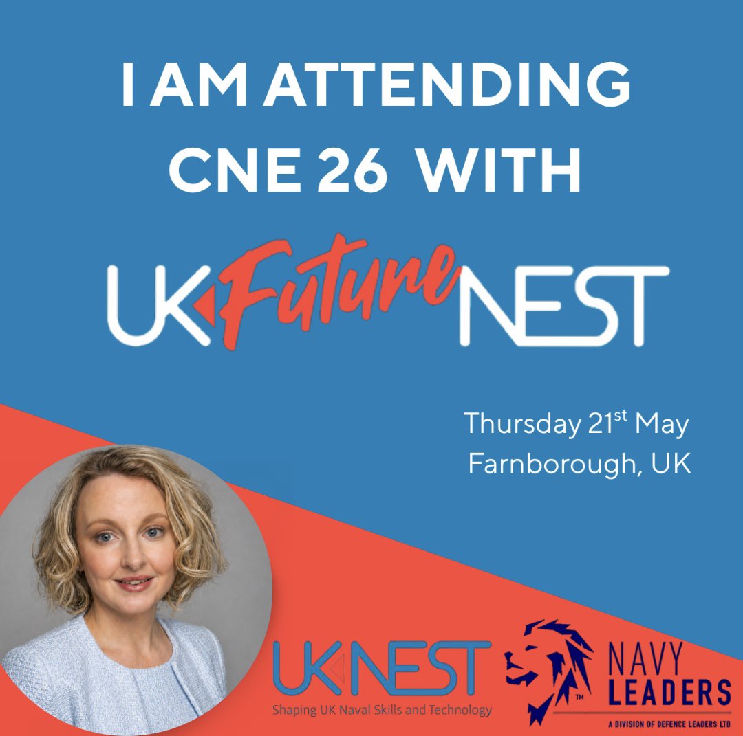 wafuwonders's tweet photo. I will be attending the Combined Naval Event this Thursday ⚓️

@RN_engineers please come and see how becoming a (free) member of FutureNEST could benefit your career 🙌🏻

@Navy_Leaders @UKNEST_2017 
#CNE2026 https://t.co/TaByG7RnfH