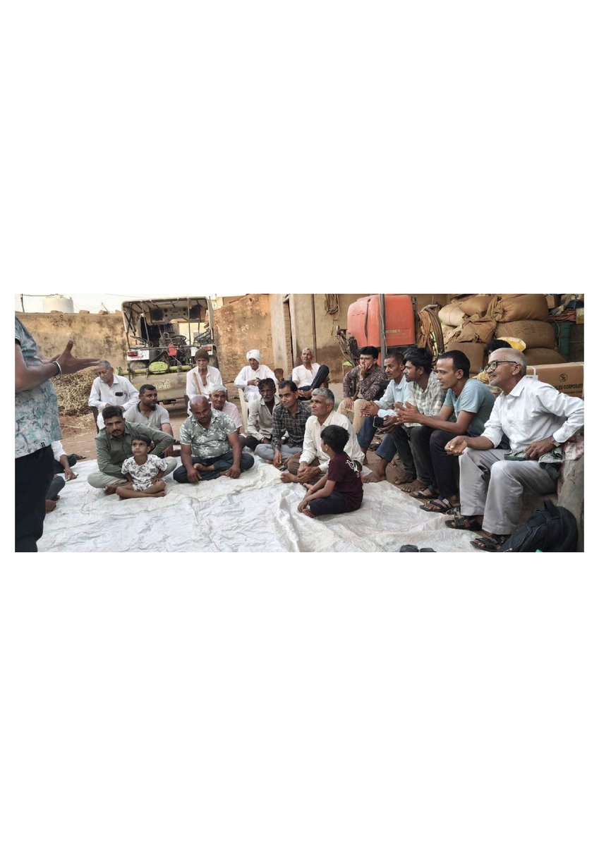 daosurendrangar's tweet photo. તા-ધ્રાંગ્ધ્રા આ તાલીમ રાસાયણિક ખાતરો યુરિયા અને DAP નો કાર્યક્ષમ અને કરકસરયુક્ત વપરાશ થાય  તે માટે ખેડૂતોને જાગૃત કરવા માટે ખાસ અભિયાન રાજ્ય સરકારશ્રી દ્વારા તા.૧૬ત/૦૫/૨૦૨૬ થી એક માસ માટે હાથ ધરવામાં આવેલ છે... https://t.co/XMmZVDoeBf