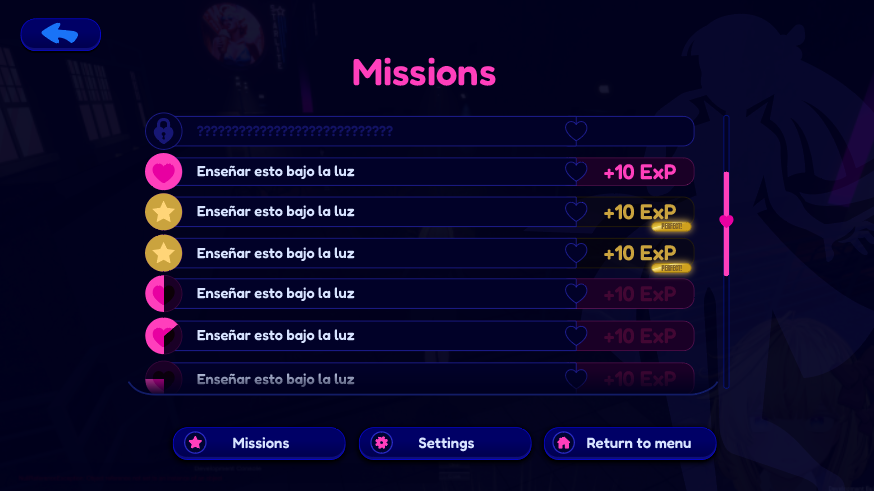 shygirlteam's tweet photo. You guys seemed to like the last UI post so here are some new versions our UI artist has shown us. What do you think?

What do you think?

Ignore the text, it’s all placeholders just so we can get an idea what it will look/feel like before we implement it into the game itself.

We’ll keep showing how Moeka changes as development moves forward. Steam and Discord are linked in our profile if you want to follow along :)