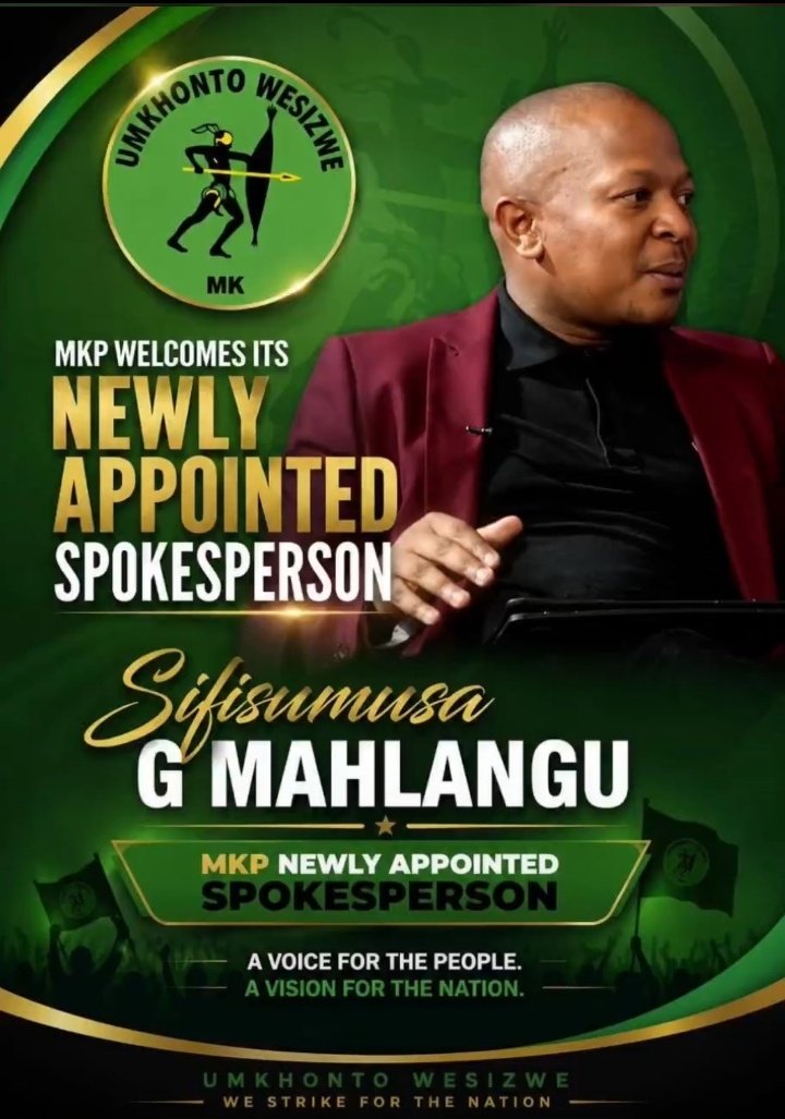 Lebstar9's tweet photo. MKP We Welcome Our New Spokesperson S Mahlangu 🎤 🟢⚫ https://t.co/Dl3IXS1GQ2