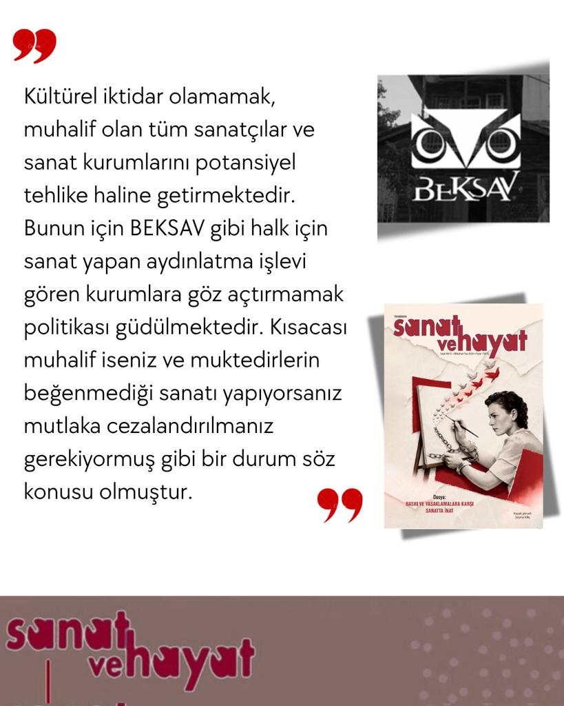 Sanat ve Hayat Dergi tweet media