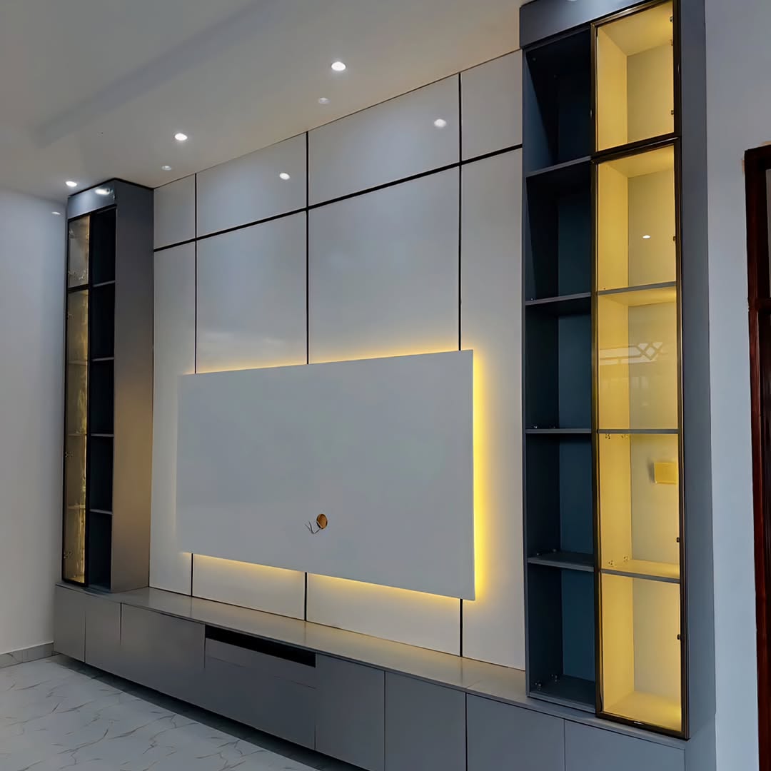 dricinterior's tweet photo. At Dric Interior, we produce bespoke TV console &amp; wall media unit crafted to elevate everyday living—clean lines, seamless storage, and warm ambient lighting that transforms your space into a refined focal point.

Visit Us: 42A, Unity Road, Ikeja, Lagos 
08135333616
#apartment https://t.co/gfjPTk8uNY