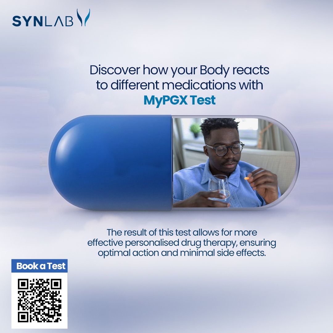 SynlabNG's tweet photo. The MyPGX Test reveals how your unique genetic makeup responds to different drugs.

Take control of your health journey.

📍 Visit any SYNLAB facility 
📱 WhatsApp: +2348104607953 
📞 Call: +2347000796522 
💻 Visit https://t.co/cf0KXY1q6r 

#MyPGXTest #GeneticTesting #SYNLAB https://t.co/Dmd0xHEaKh