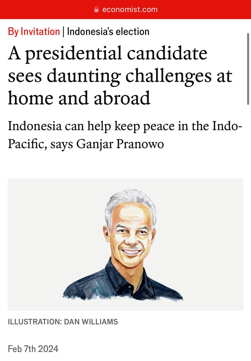 mcitraningrum's tweet photo. Aku tu suka baca @TheEconomist (objectively) karena 3 hal:

1️⃣ Mereka emang suka anonim, alias nggak pake atribusi penulis. Tapi ya ada yg disclose juga seperti Aaron ini :)

Nulis anonim gini membuat semua artikel koheren baik kedalaman, tone, sampai positioning. Kudengar mereka debat dulu sebelum nulis 🤣

2️⃣ Dia itu newspaper tapi majalah. Haha gimana coba? 

Ada sejarahnya sih, tapi filosofinya mereka itu ya mengabarkan news dengan cara mereka. Bahwa news bukan kejadian sejam atau kemarin aja (mereka terbit mingguan) dan fokus ke W bukan when melainkan why dan what it means.

Jadi level analisisnya mendalam, ada konteks makro dan interdisipliner.

3️⃣ Renyah banget gitu tulisannya (kriuk!), dan sering diselipin humor seperti pun (permainan kata-kata). 

Referensi tulisan mereka ya Walter Bagehot (editor 1861-1877). Bapak ini bukunya The English Constitution diajarin ke calon raja & ratu Inggris.

Covernya juga bagus-bagus, dan cara visualisasi datanya yg ciamik tu aku pelajari loh (ada tutorialnya di YT).

— oh ya, mereka “penganut” liberalisme klasik ya, dan mereka unapologetic about it. 

Pak Prabowo dan Pak Ganjar pernah diundang nulis juga kok :)

Artikel heboh ini kalo dibaca woles, menurutku nggak tendensius. Nggak cuma pake data dikit, analisis dan rekomendasinya juga programatik dan ke leadership decision, bukan personal.