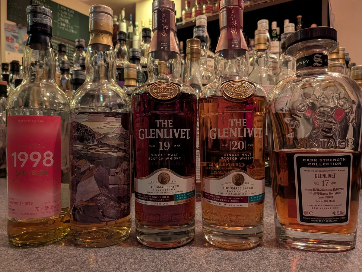 テイスティング会 ボトルリスト① GLENLIVET 17YO 2006-2023 GLENLIVET