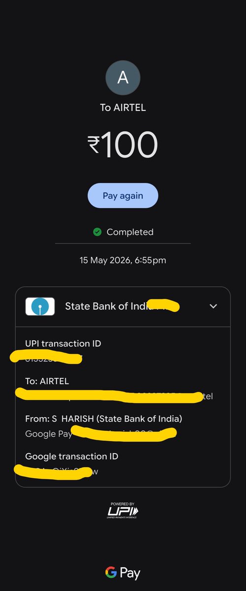 sweeperkeeper06's tweet photo. Till now, I have not received any update regarding the amount, and the recharge amount has also not been reflected in my card wallet. @RuPay_npci can you provide me with any update ? https://t.co/a6PxE0t3ir